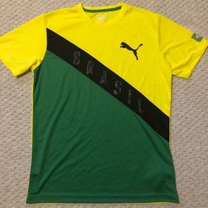 Brazil soccer jersey (L)